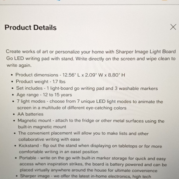 Sharper Image Light Board - Picture 8 of 14